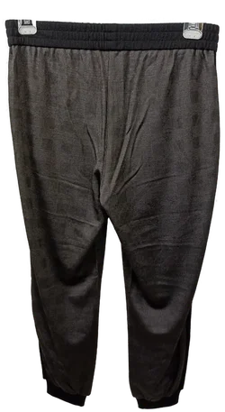 United Colors of Benetton Damen Jogginghose schwarz gemustert Gr. L/G - Bild 2