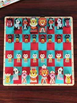 MON PREMIER JEU D´ÉCHECS - Schachspiel aus Holz für Kinder - vilac – Vorschau 5