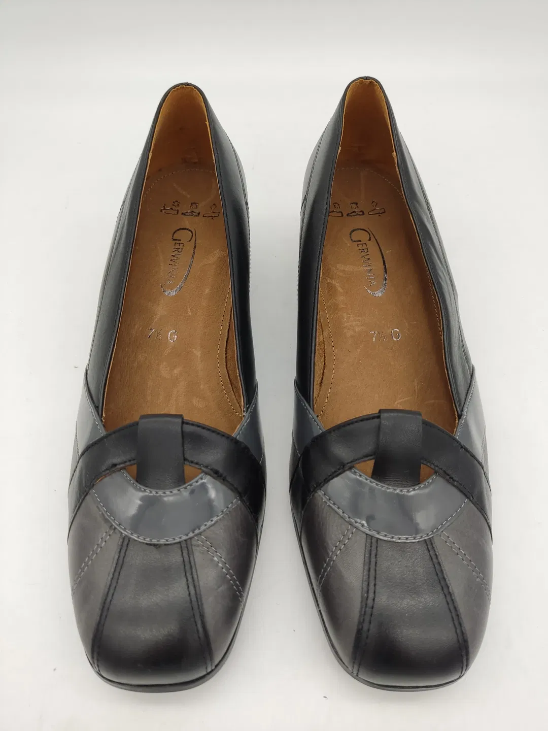 Gerwinia Damenhalbschuhe, schwarz-grau, Größe: US: 7,5 (EU G: 38) - Bild 1