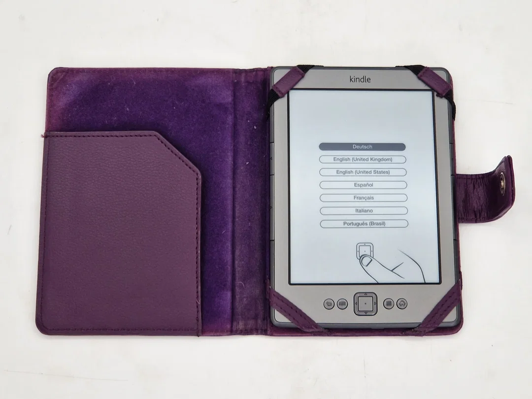 Kindle Graphite mit Hülle - 4. Generation - grau – Bild 2