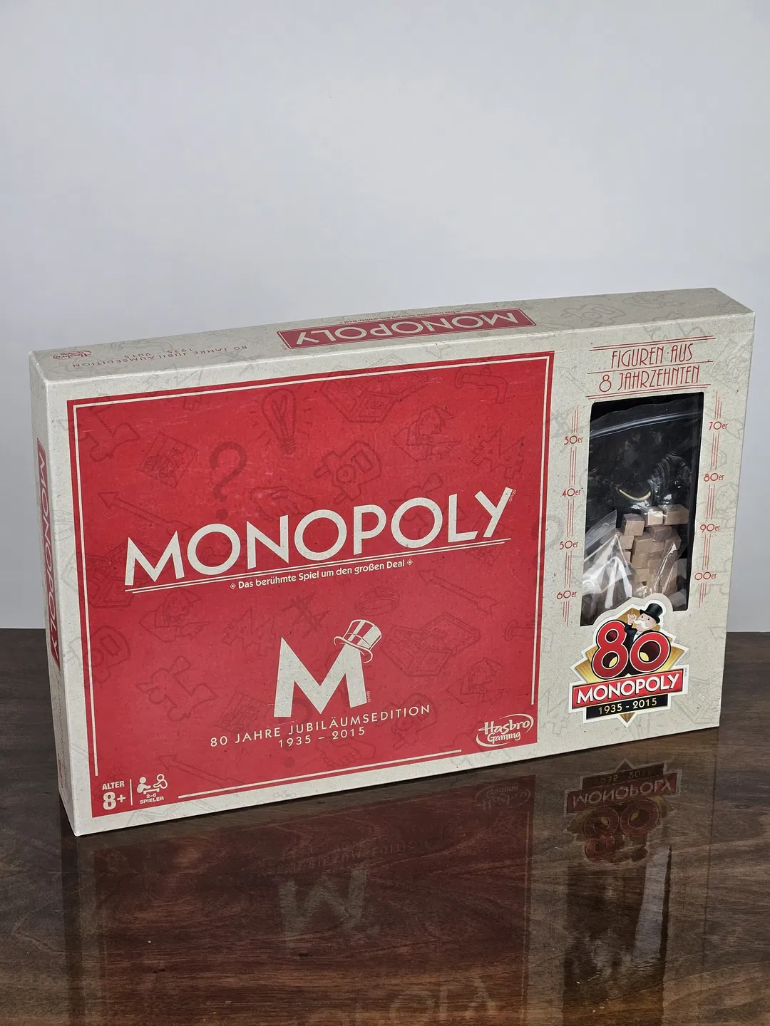 MONOPOLY 80 Jahre Jubiläumsedition - Gesellschaftsspiel - Hasbro  - Bild 1