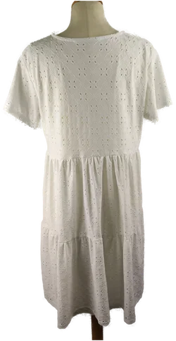 Minikleid Sonstige Viskose Gr. 42 Unifarben | Sommerleicht – Vorschau 3