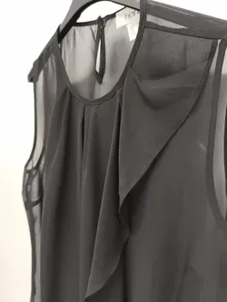 Elegantes Damentop, Heine, Gr. 38, schwarz - Bild 2
