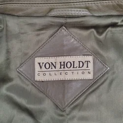 Von Holdt Collection Ledermantel - XL, Futter 100% Viskose - Bild 4