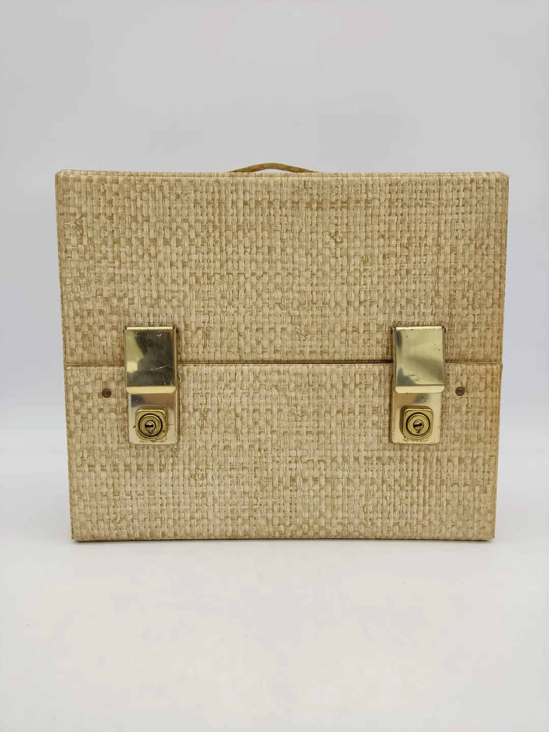 Vintage Kassetten-Tasche / Aufbewahrungsbox  - Bild 1