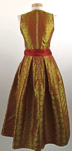 Damendirndl grün/rot Gr. XXS – Vorschau 2