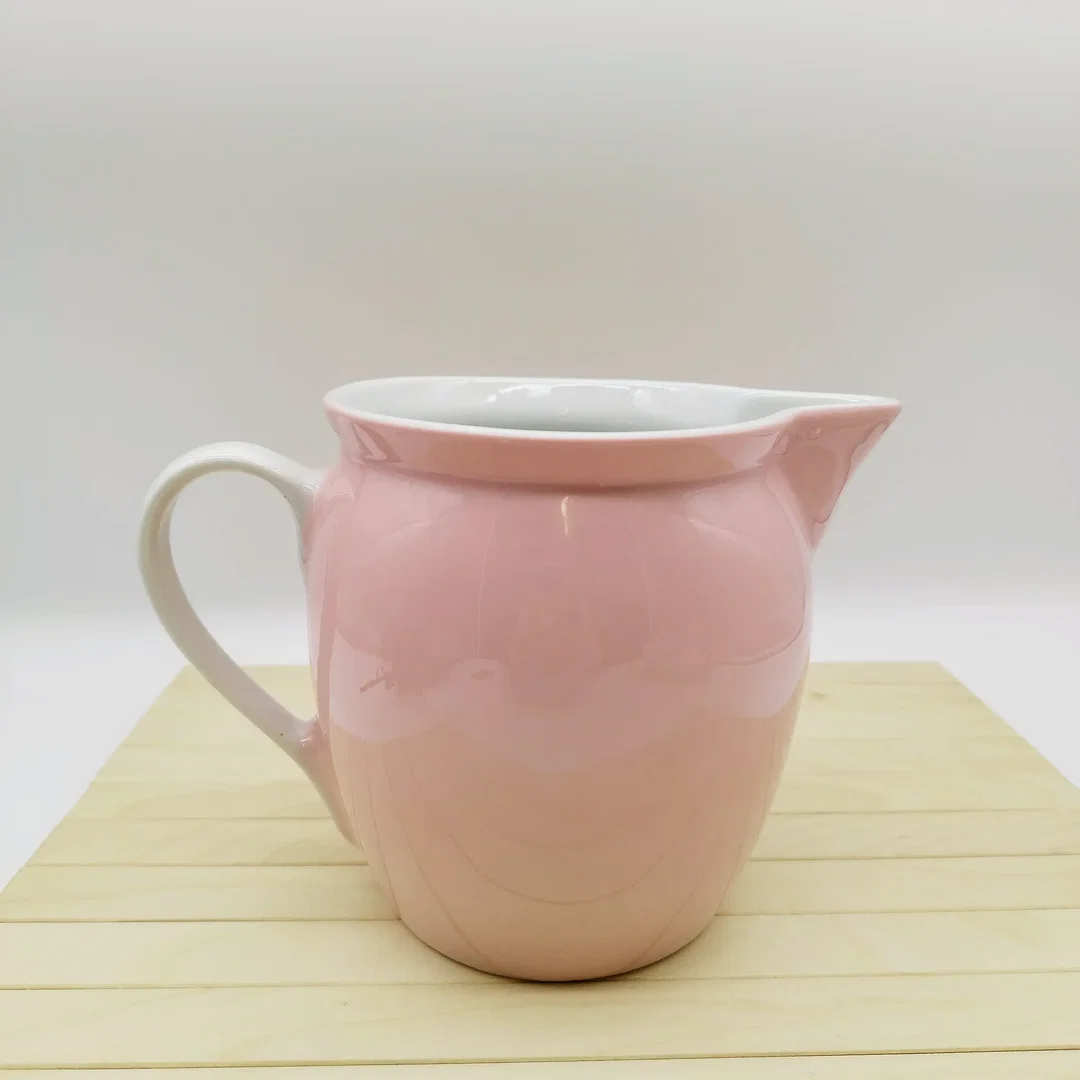 Krug, Wilhelmsburger Porzellan, 1,5 L, rosa  - Bild 1