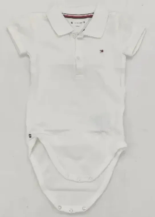 Tommy Hilfiger Babybody in weiß, Größe 86 / 12-18m - Bild 4