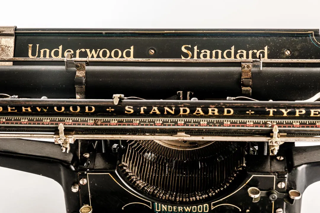 Schreibmaschine Underwood Standard Typewriter Vintage – Bild 2