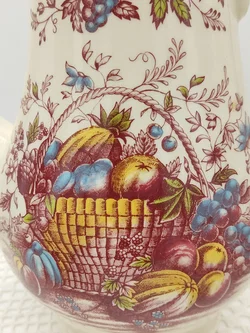 Royal Tudor 'Fruits & Flowers' Kaffee- und Teeservice Keramik | Englischer Schatz - Bild 16