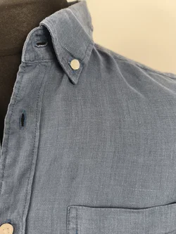 Esprit, Herrenhemd, Gr. 48, Leinen - Bild 2