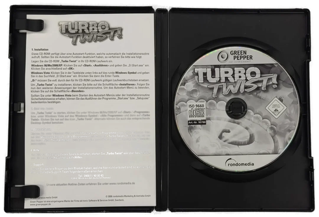 PC Game CD-ROM "Turbo Twist!" – Bild 3