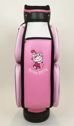Hello Kitty Golftasche rosa-schwarz-weiß - Bild 2