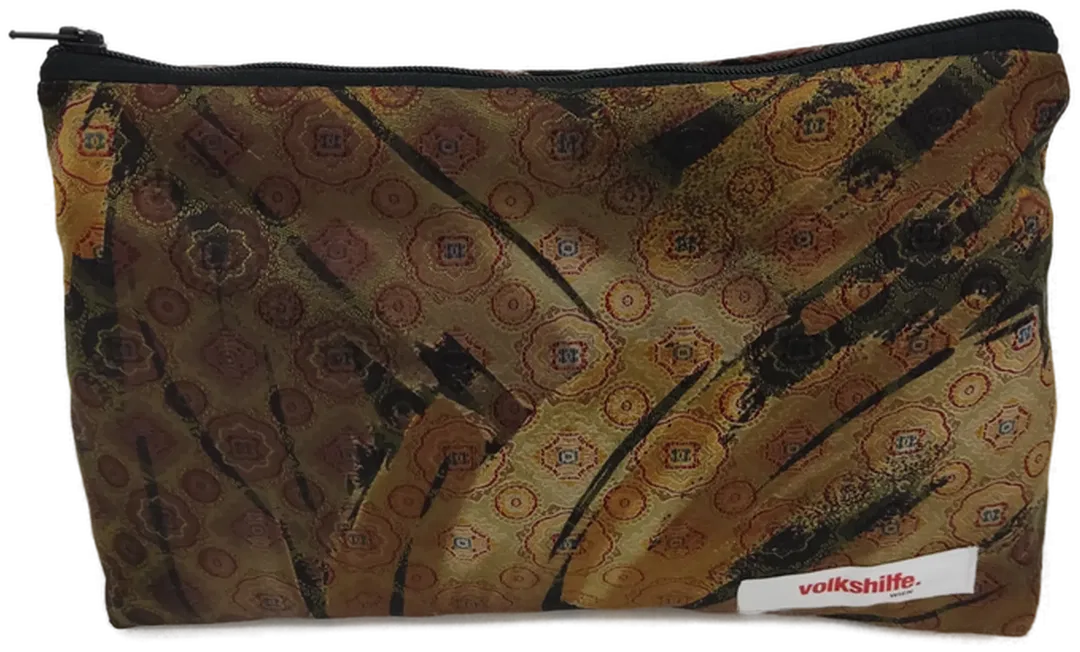 Stofftasche mit Zipp mehrfarbig - Bild 1