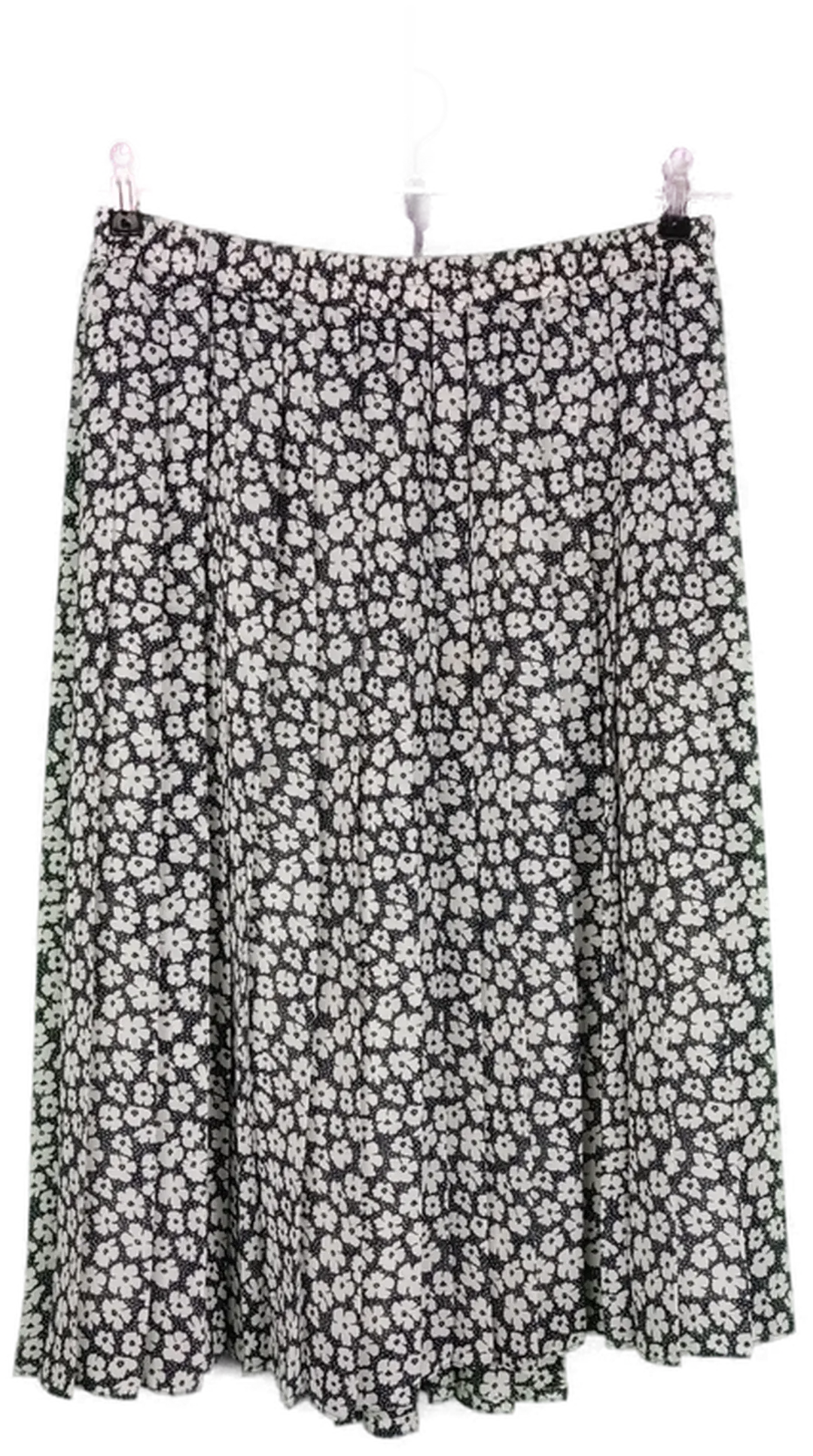 Frankenwälder Damen Rock dunkelblau/weiß geblümt - XL/42/44 - Bild 1