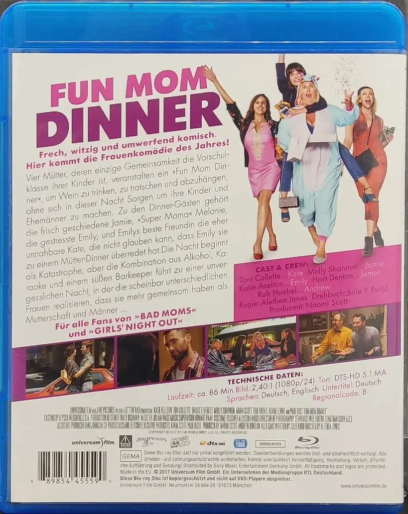 Blu-Ray "Fun Mom Dinner" mit Katie Aselton. Toni Collette, Bridget Everett und ...... – Bild 2
