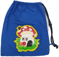 Trainingsbeutel für Kinder marineblau mit Aufdruck - Bild 3