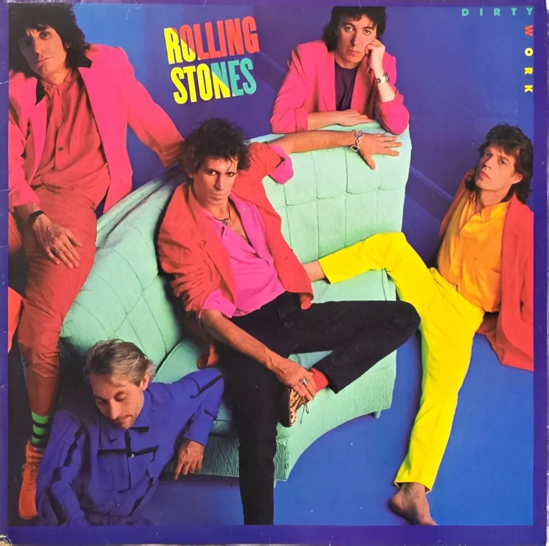  LP Vinyl The Rolling Stones "Dirty Work"  – Bild 1