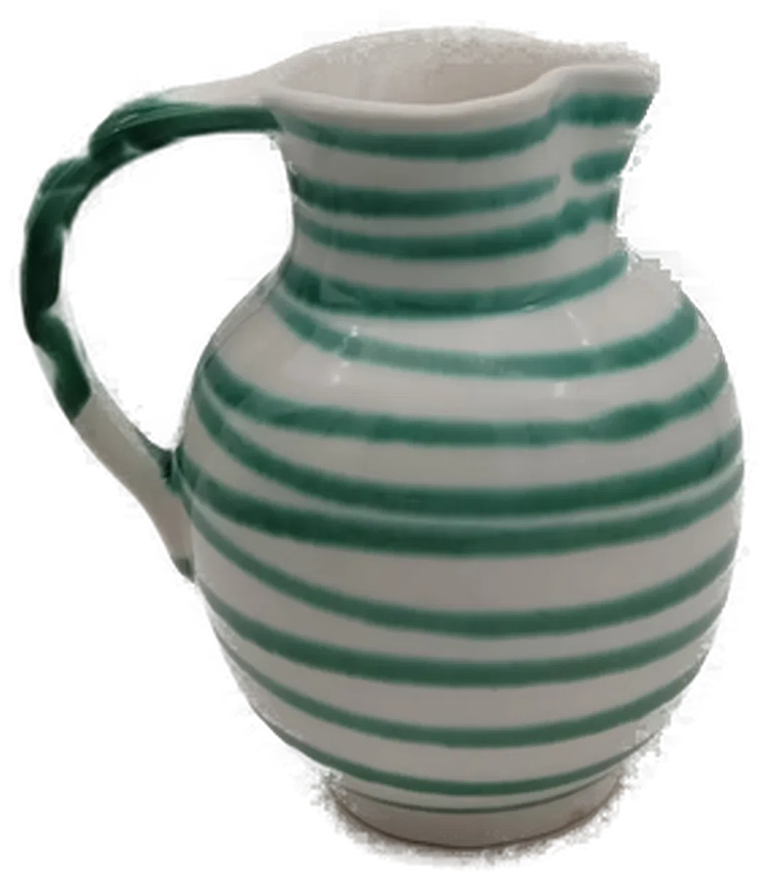 Gmunder Krug in der Wiener Form Grüngeflammt - Bild 4