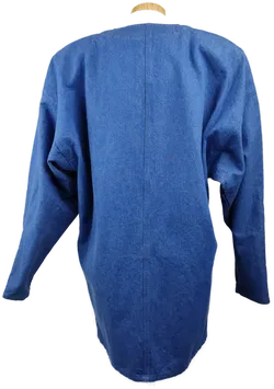 Genny Vintage 80er Jahre Damenkostüm jeansblau- L/40 - Bild 2