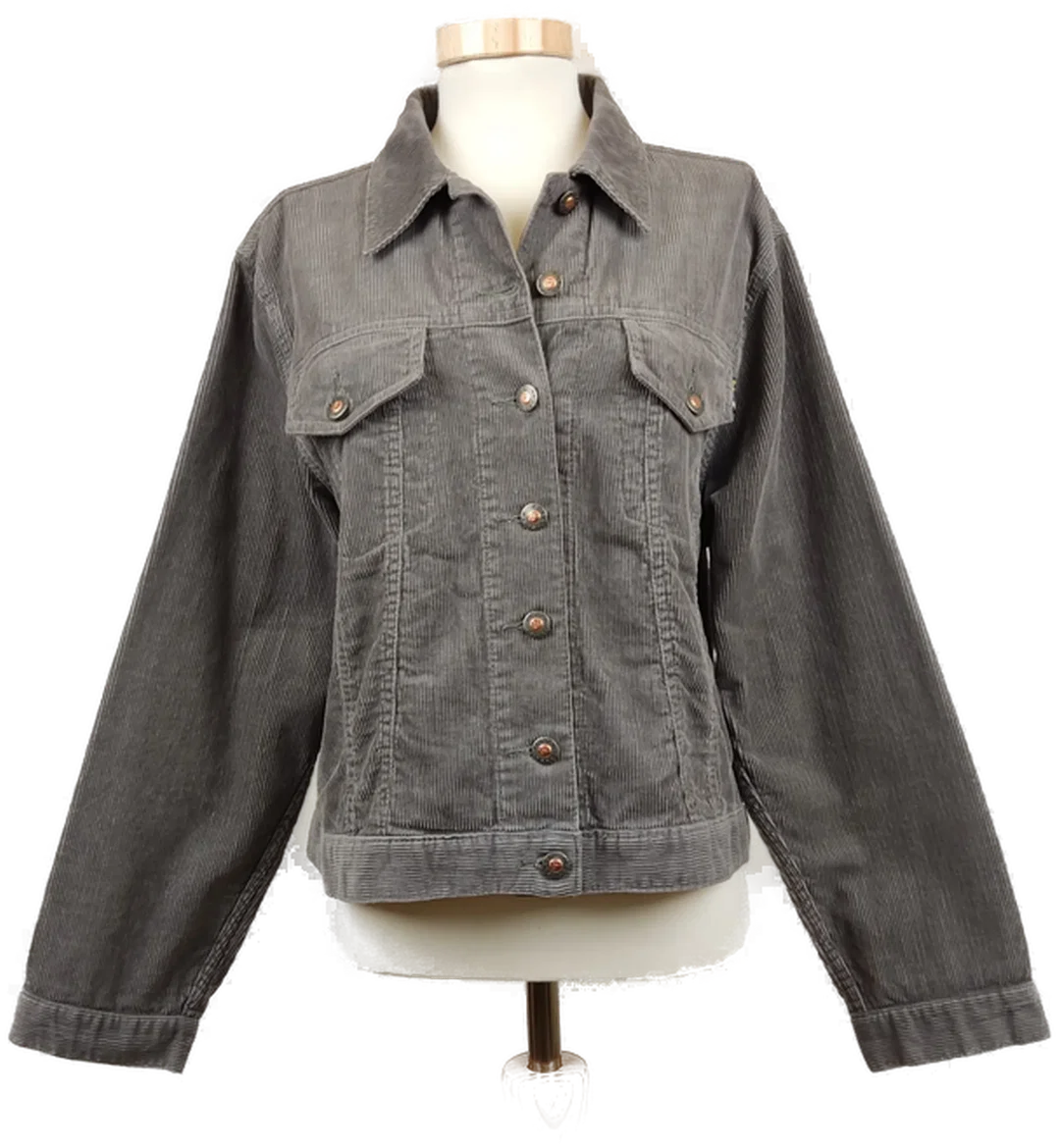 Flash Basic Damen Jacke grau Gr.L - Bild 1