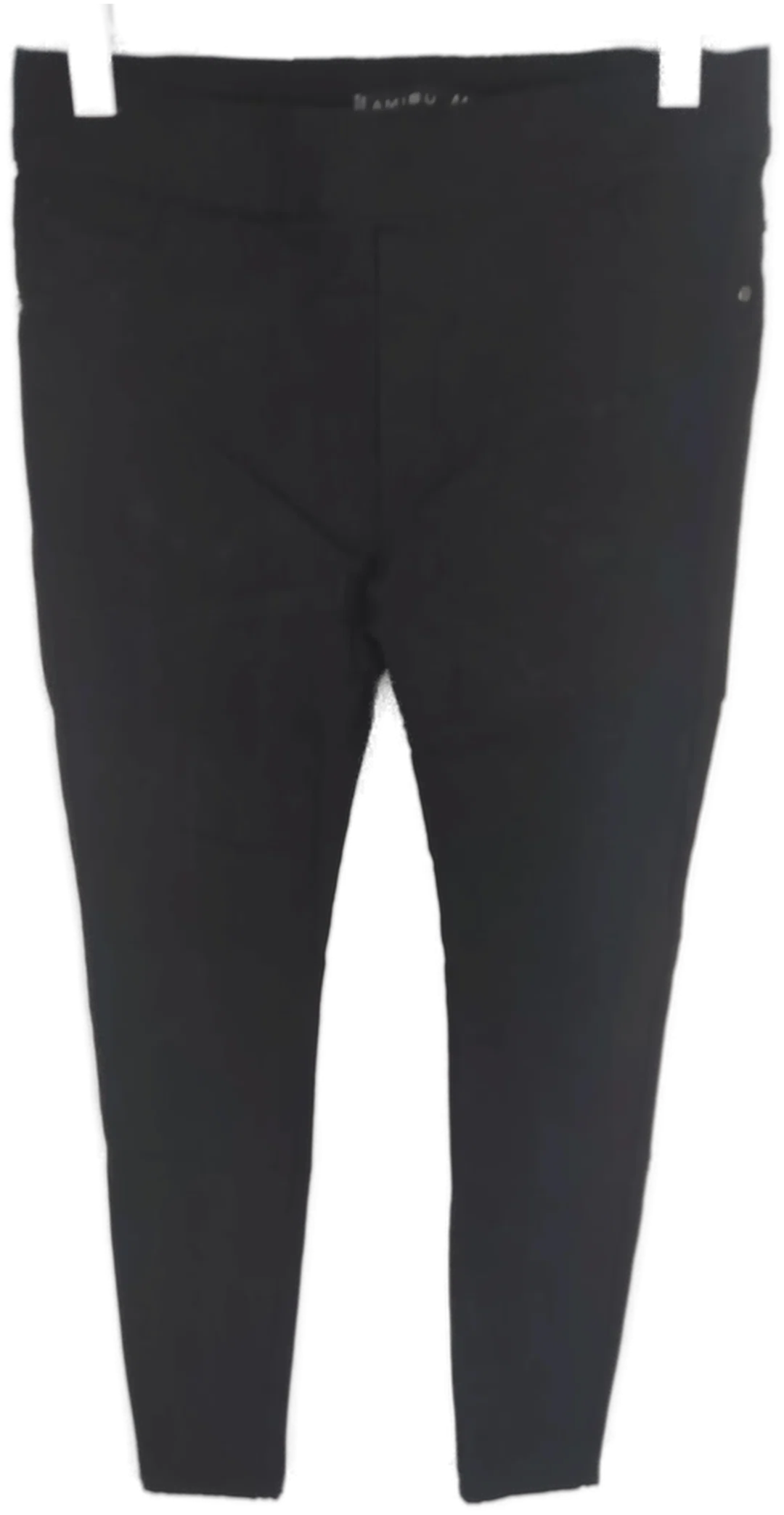 AMISU Damen Stretch-Jeans mit Gummizugbund in Schwarz, Größe 44 - Bild 1