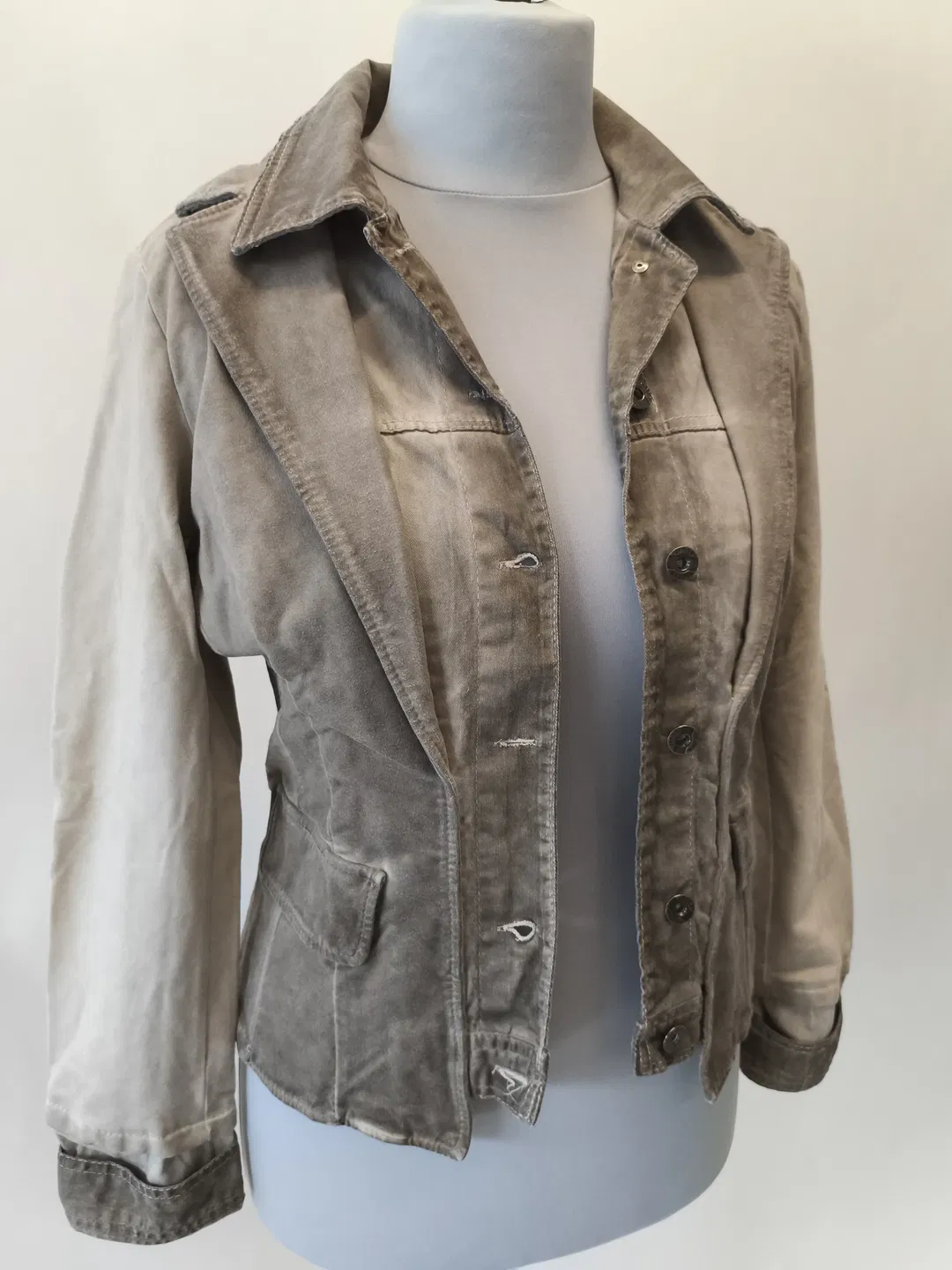 Damenjacke beige, Gr. M - Bild 4