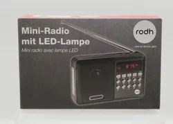 Tragbares FM Radio USB & LED | Kompakter Begleiter - Bild 1
