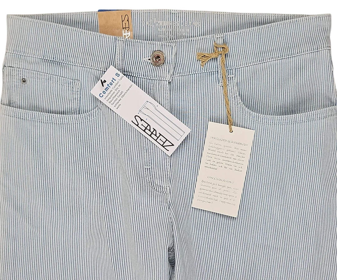 ZERRES Cora Damen Hose, balu/weiß - Gr. D 36 – Bild 3