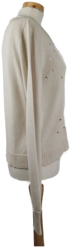 Damenweste in Strickoptik beige - M/38 - Bild 3