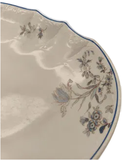 Servierplatte oval, sehr alt, Pirkenhammer, shabby chic - Bild 3