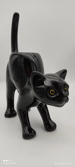 PartyLite Teelichthalter Schwarze Katze | Wie Neu - Bild 7