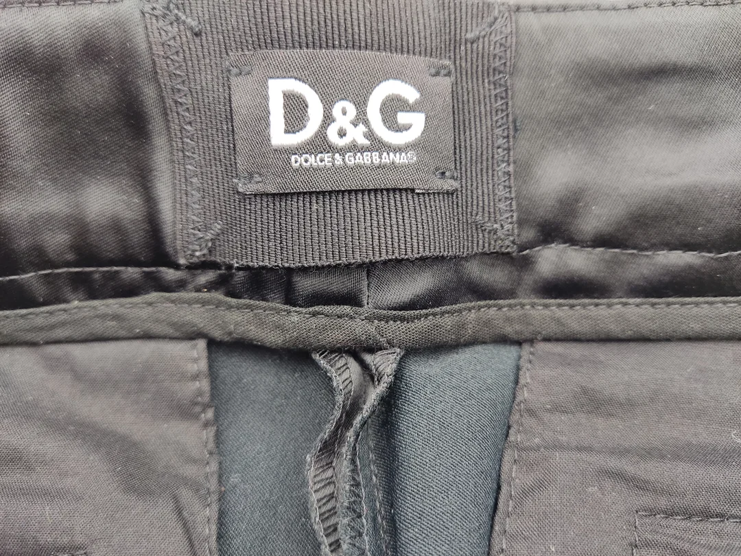 Dolce & Gabbana Damen Hose schwarz Gr. 40 – Bild 2