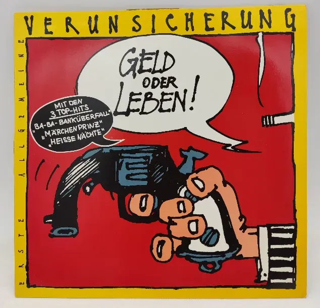 Langspielplatte - Erste Allgemeine Verunsicherung – Geld Oder Leben! - Bild 1