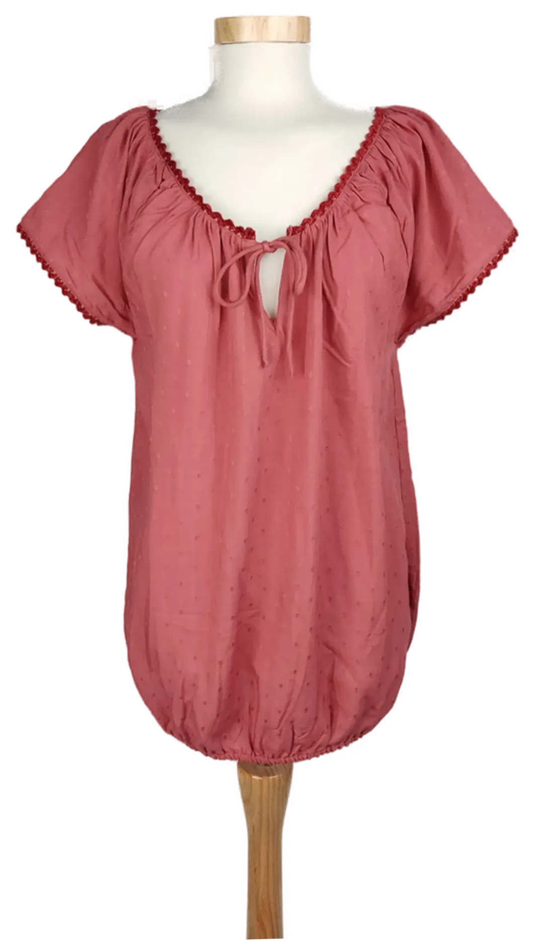 b.young Damen Kurzarmbluse altrosa - L/42 - Bild 4