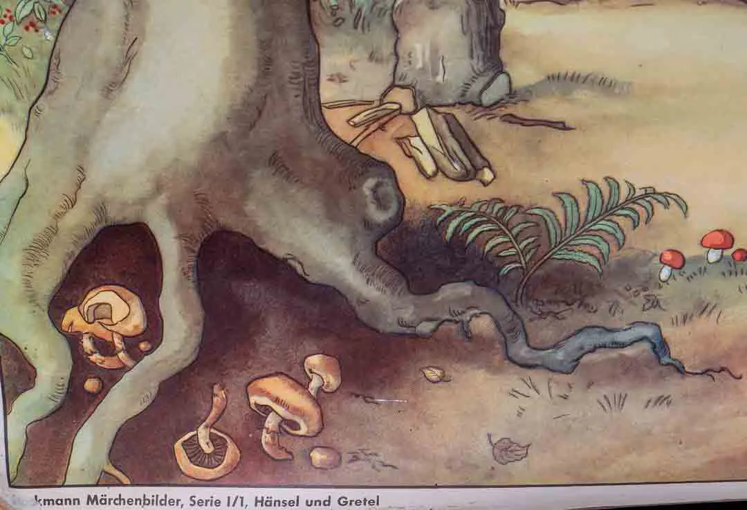 Lehrtafel, Stockmann Verlag Bochum Märchenbilder, Hänsel und Gretel – Bild 3