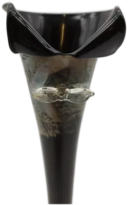 Dekoratives Gläschen mit Masche - leichtes Material - Bild 2