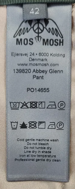Mos Mosh Herrenhose grau gemustert Gr. 42 – Vorschau 4