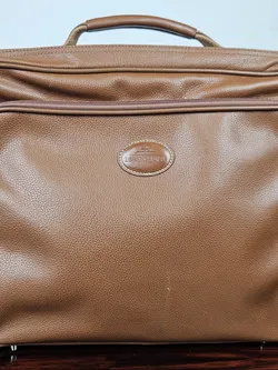 LONGCHAMP 1948 Vintage Leder Aktentasche, braun  - Bild 7