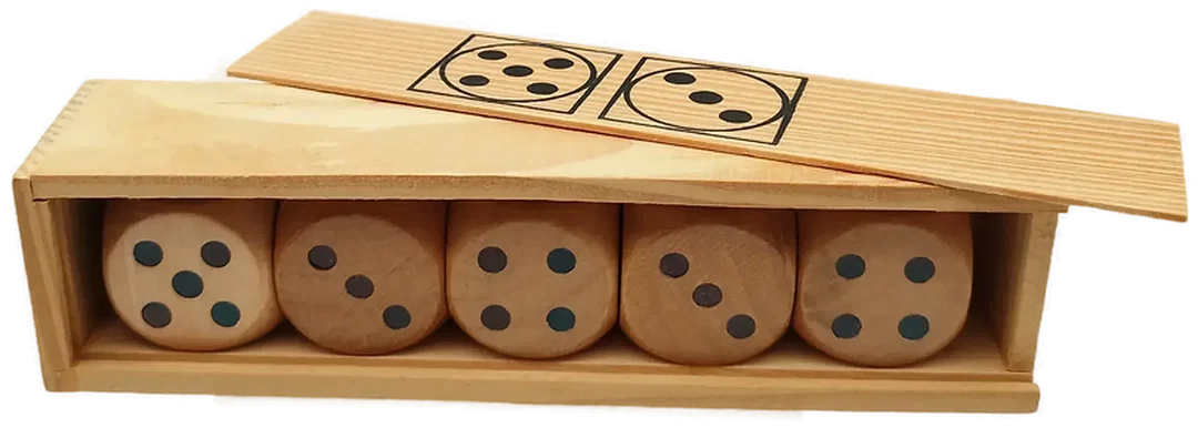 Würfelset Holz-Set | Für Gemütliche Spieleabende - Bild 4