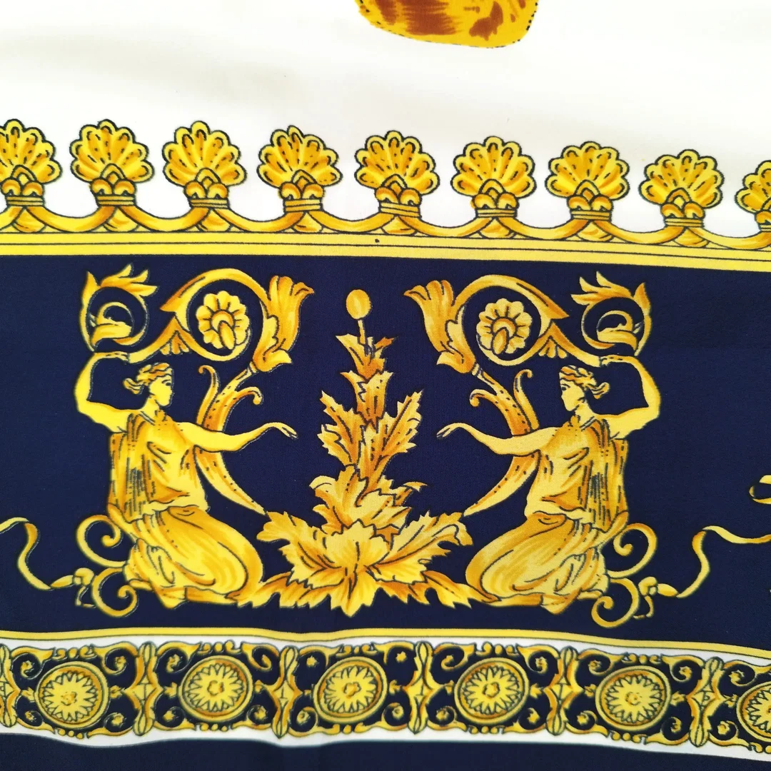 Seiden Halstuch, like Hermes (vermutl. kein Original)  – Bild 4