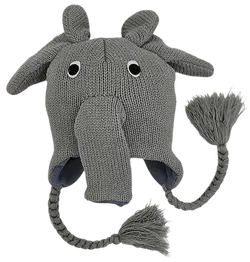 Haube - Elefantenmotiv - Bild 1