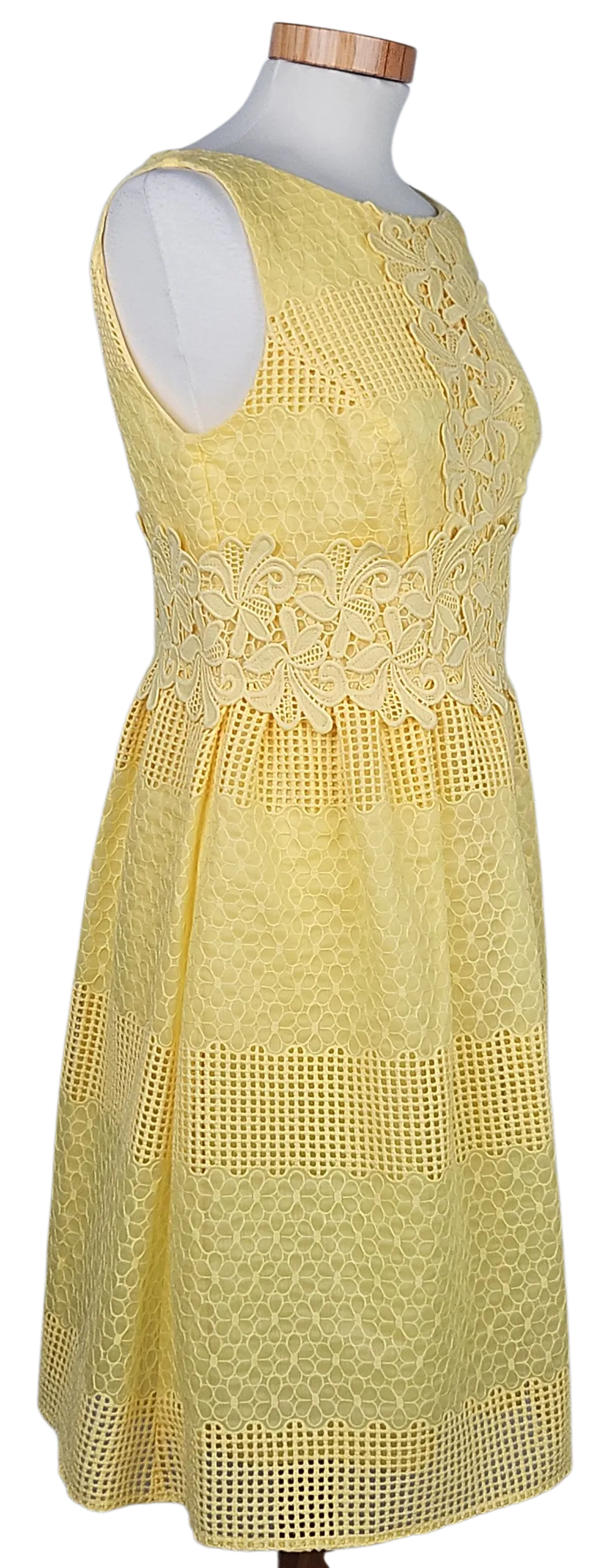 Jakes's Damen Midikleid, gelb - Gr. M  – Bild 3