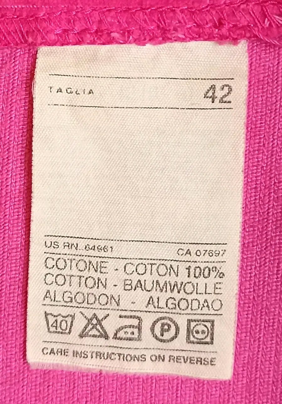 United Colors of Benetton Cordrock pink Gr. S – Bild 3