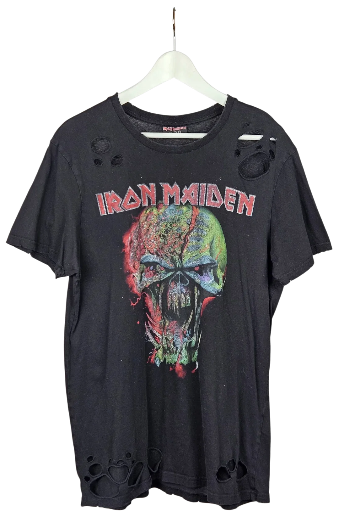 Iron Maiden Herren Band T-Shirt, schwarz - Gr. L  - Bild 4