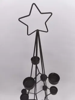 Teelichthalter Weihnachtsdeko ca. 82 cm hoch - Bild 2