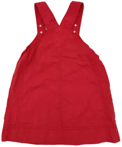Berti Kinder Latzkleid rot Gr. 86 - Bild 4