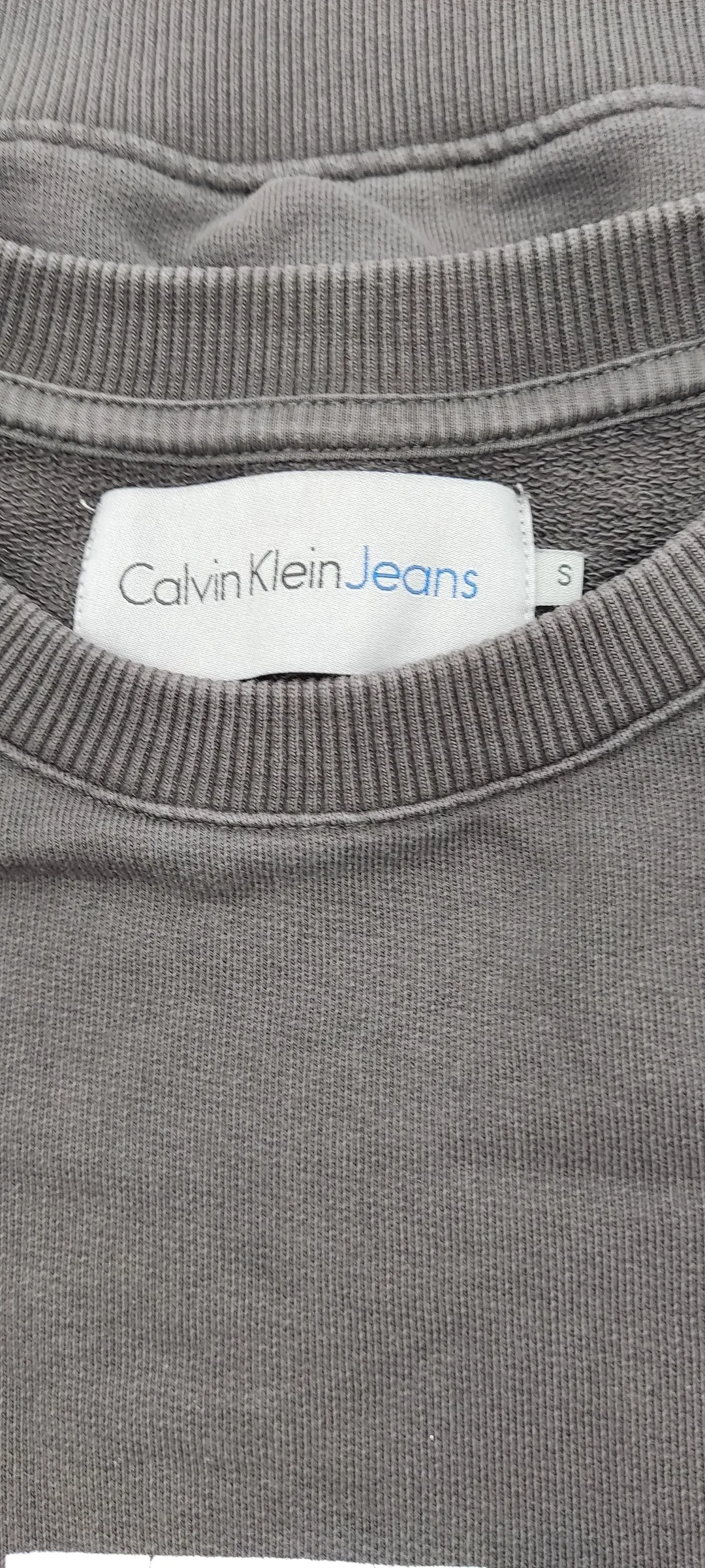 Calvin Klein Herren Pullover grau Gr. S – Bild 2