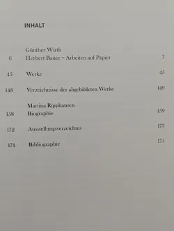 Herbert Bauer. Arbeiten auf Papier - Günther Wirth  - Bild 3