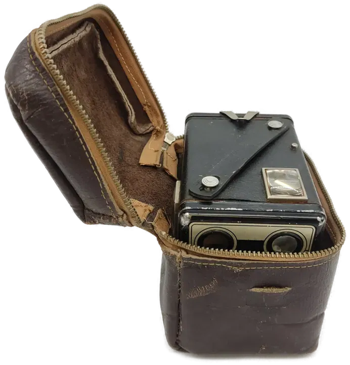 Kodak Brownie Six-20 Model D mit Blitzkontakt 1953-57 - Bild 3